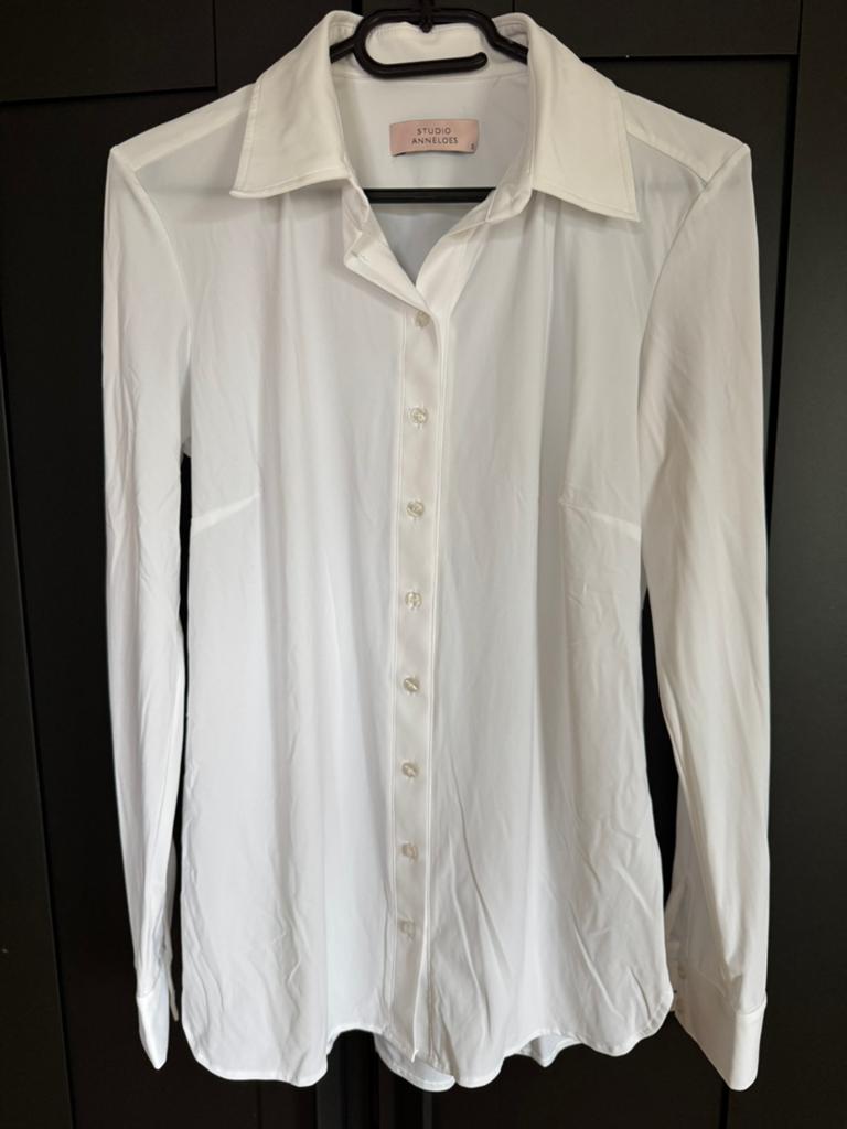 Studio Anneloes Poppy wit travelstof Nieuw collectie S, Ophalen of Verzenden, Nieuw, Maat 36 (S), Wit