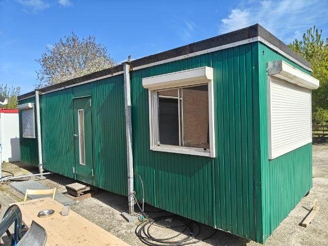 10m unit/bouwkeet/kantoorkeet, Ophalen