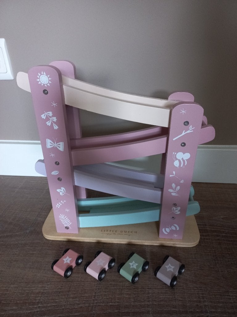 Houten autobaan little dutch, Kinderen en Baby's, Speelgoed | Houten speelgoed, Ophalen of Verzenden, Zo goed als nieuw, Overige typen