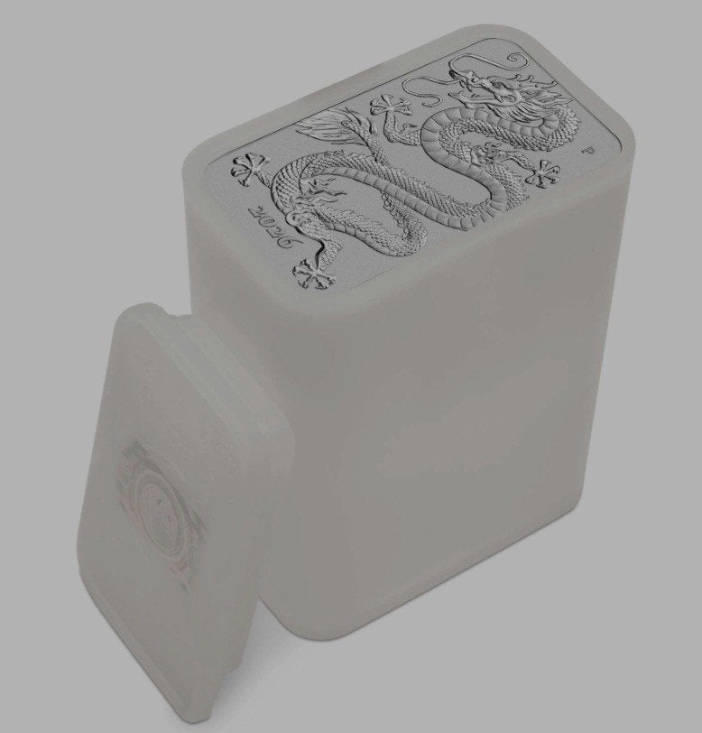 halve tube recrangel dragon 2026, Ophalen of Verzenden, Zilver