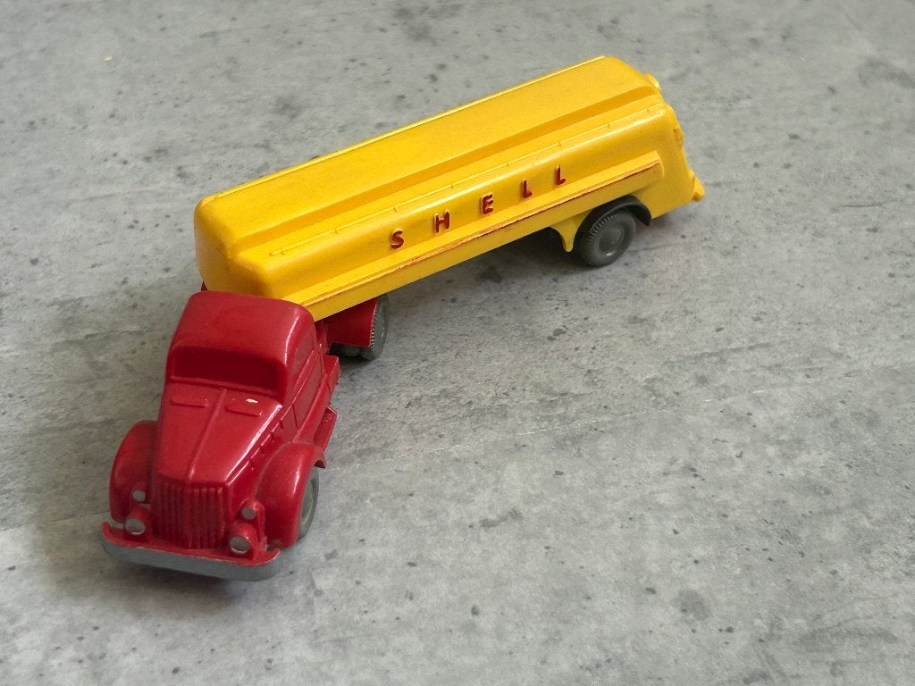 Wiking Mercedes-Benz L 3500 Shell unverglasst, Ophalen of Verzenden, Zo goed als nieuw, Bus of Vrachtwagen, Wiking