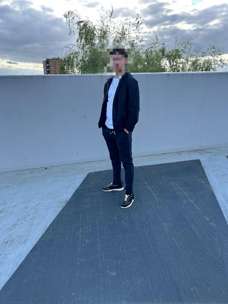 Vanéro tracksuit navy blue with hooded, Ophalen of Verzenden