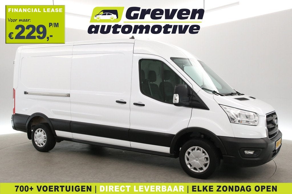 Ford Transit 2.0 TDCI L3H2 | Airco | Cruise | 3 Zits | 2xSch, Auto's, Bestelauto's, Voorwielaandrijving, Euro 6, 4 cilinders, 2450 kg