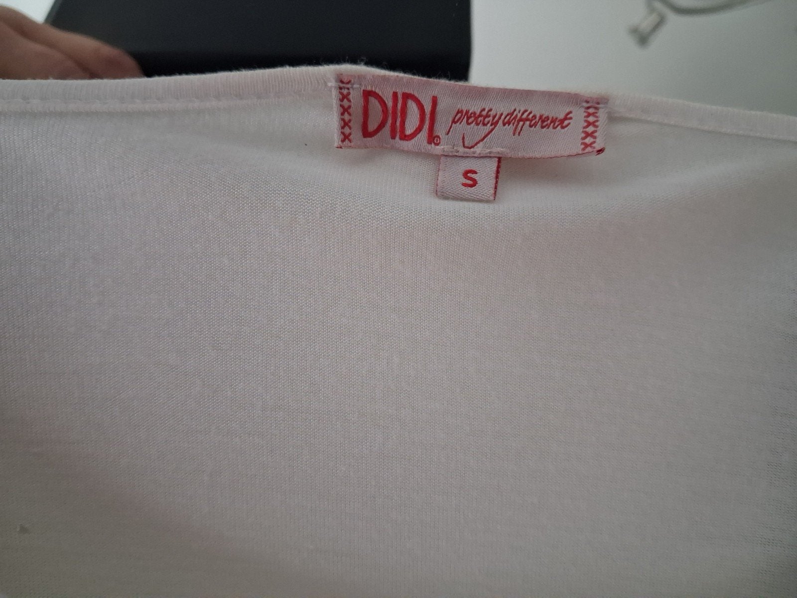 WITTE DIDI TUNIEK MAAT S, Kleding | Dames, Blouses en Tunieken, Wit, Didi, Ophalen of Verzenden, Zo goed als nieuw