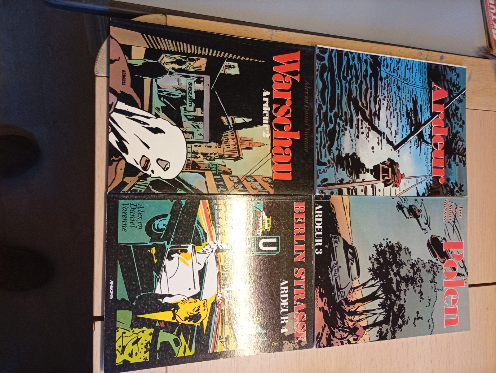 leuke serie stripboeken van ardeur (oorlog) 1 t/m 4, Meerdere comics, Ophalen of Verzenden, Gelezen, Europa