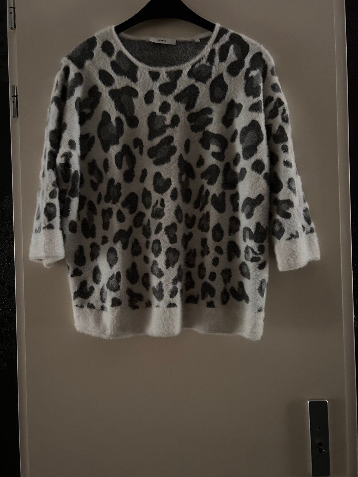 Bonita Luipaardprint Trui - Maat XL, Kleding | Dames, Ophalen of Verzenden, Zo goed als nieuw, Maat 46/48 (XL) of groter, Grijs