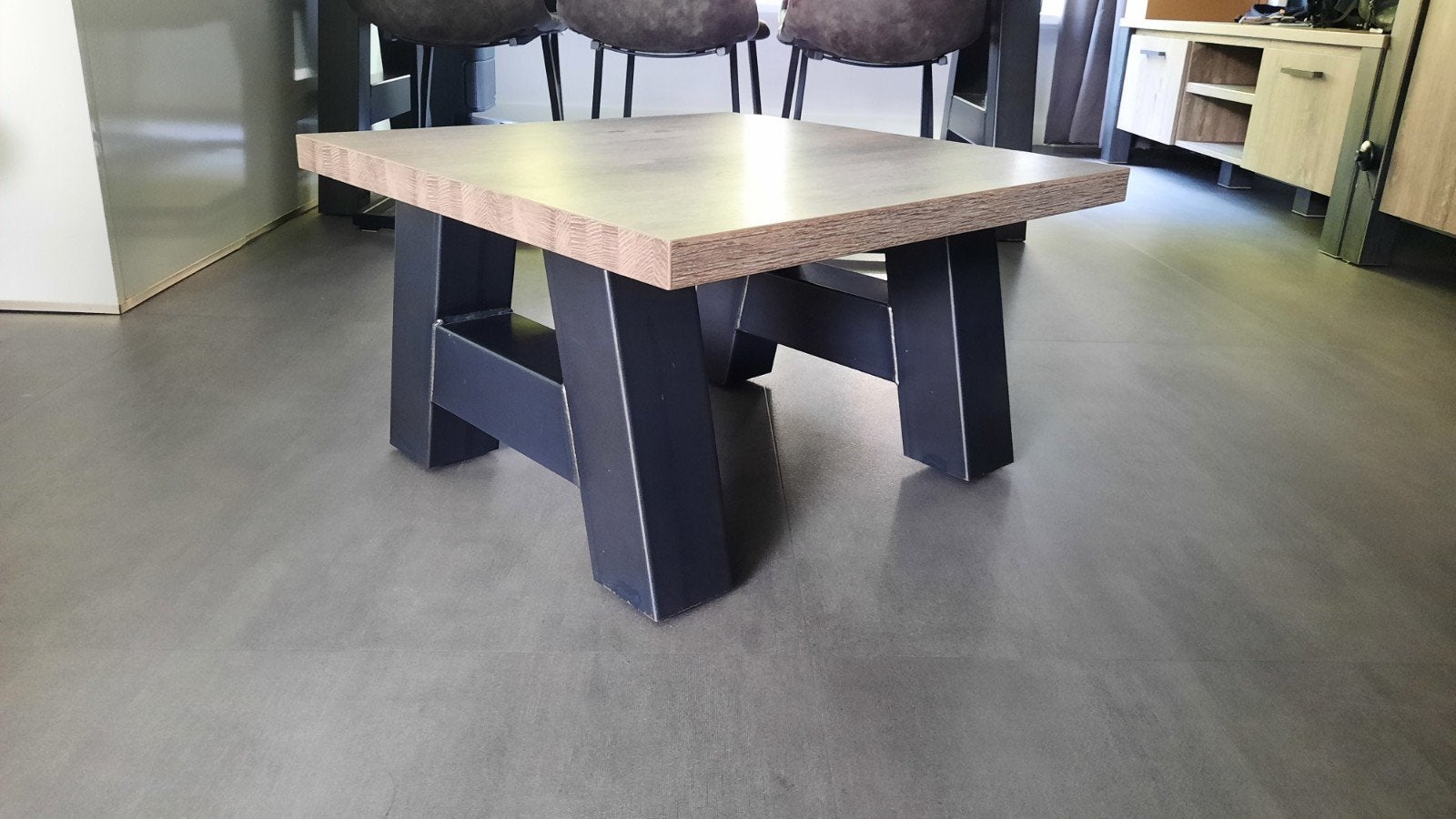 Salontafel en tv-meubel – samen of apart te koop, Ophalen, Zo goed als nieuw, Rechthoekig, 50 tot 100 cm