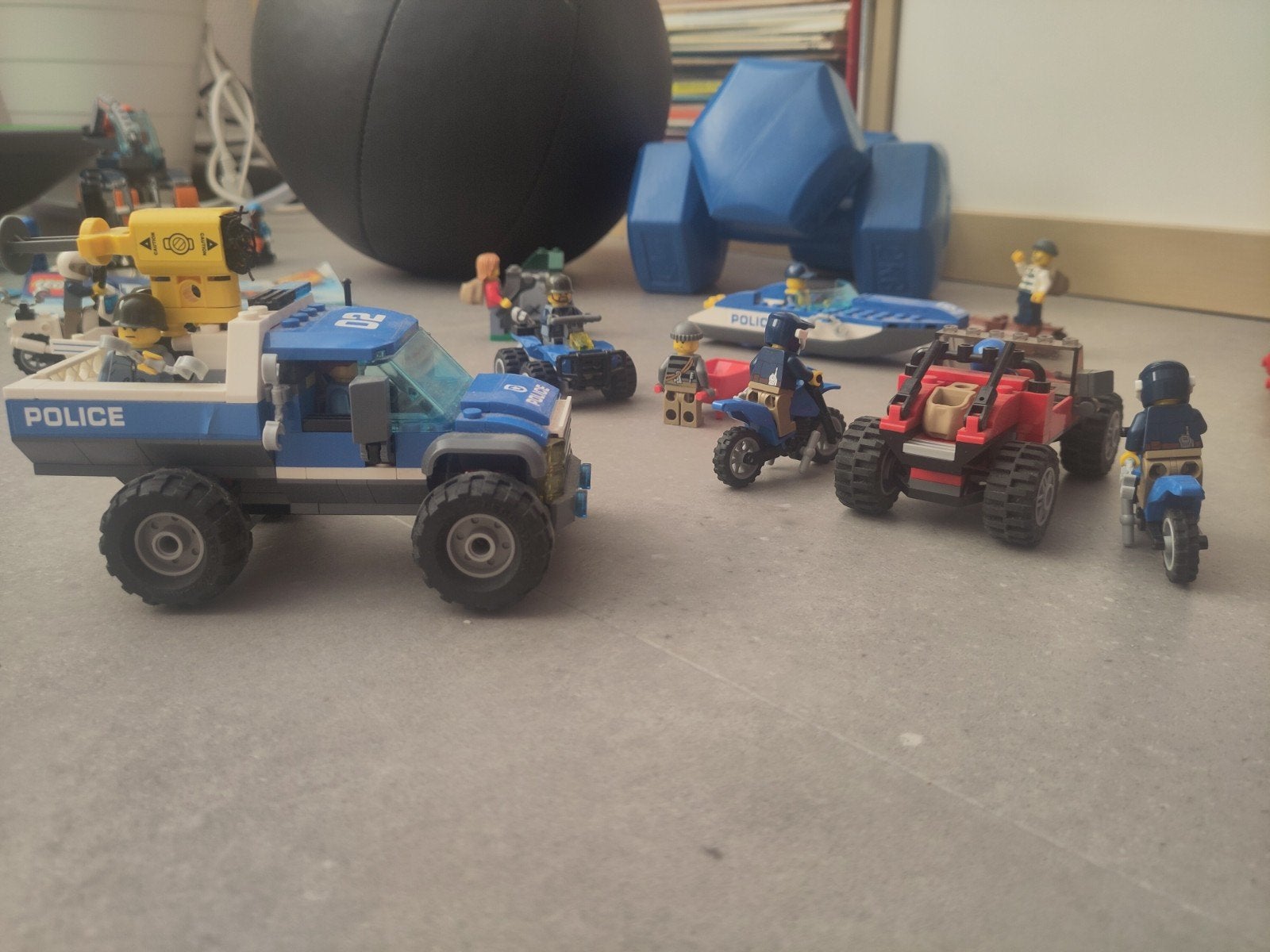 LEGO City politie, Ophalen, Gebruikt, Lego