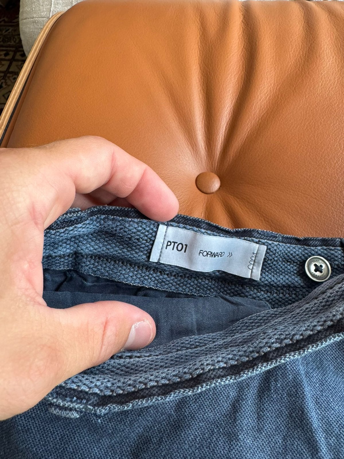 Heren broek PT01 maat 54, Ophalen of Verzenden, Zo goed als nieuw, Maat 52/54 (L), Blauw