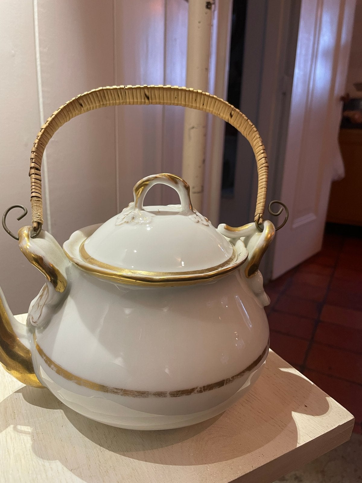 Antieke Biedermeier Chocoladepot (1880-1900), Antiek en Kunst, Ophalen of Verzenden
