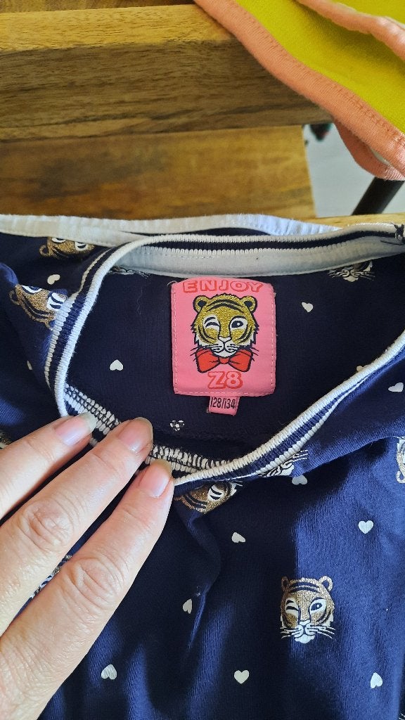 Meisje kledingsetje 116/128 zomer, Kinderen en Baby's, Kinderkleding | Maat 116, Ophalen of Verzenden, Zo goed als nieuw, Meisje