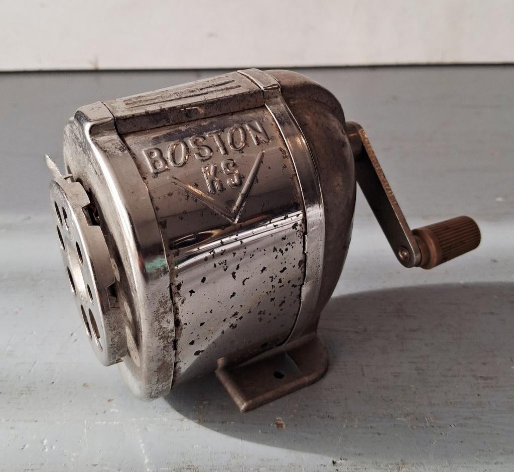 Vintage Boston KS puntenslijper - Metaal, Ophalen of Verzenden