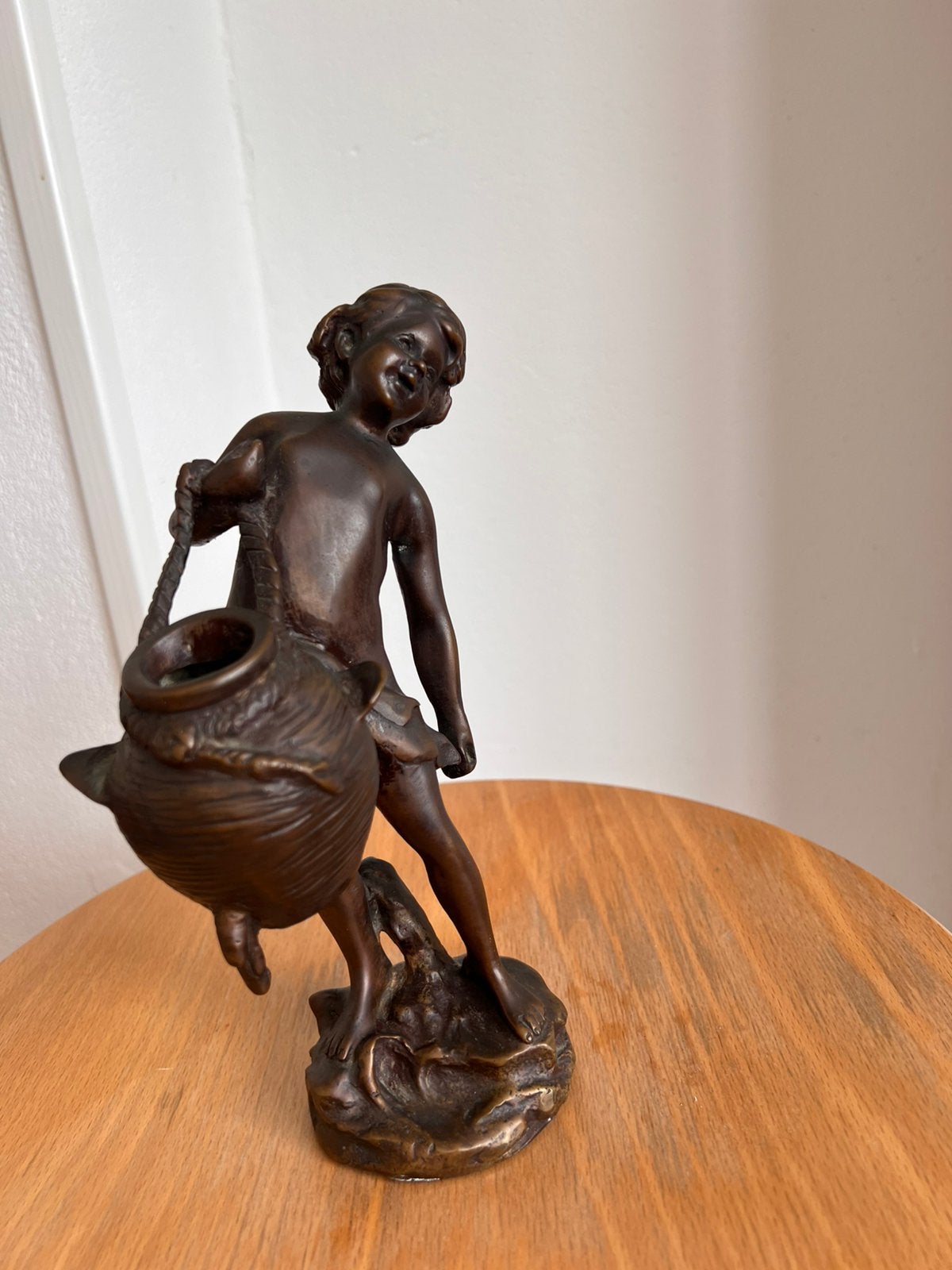 Bronzen beeld ‘De waterdrager’, Verzenden