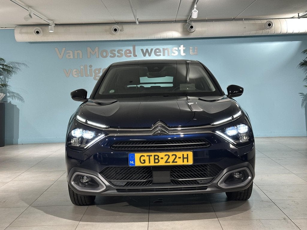 Citroen Ë-C4 Max 54 kWh | Elektrisch glazen panorama-dak |, Auto's, Citroën, 12 maanden, Gebruikt, 156 pk, Blauw