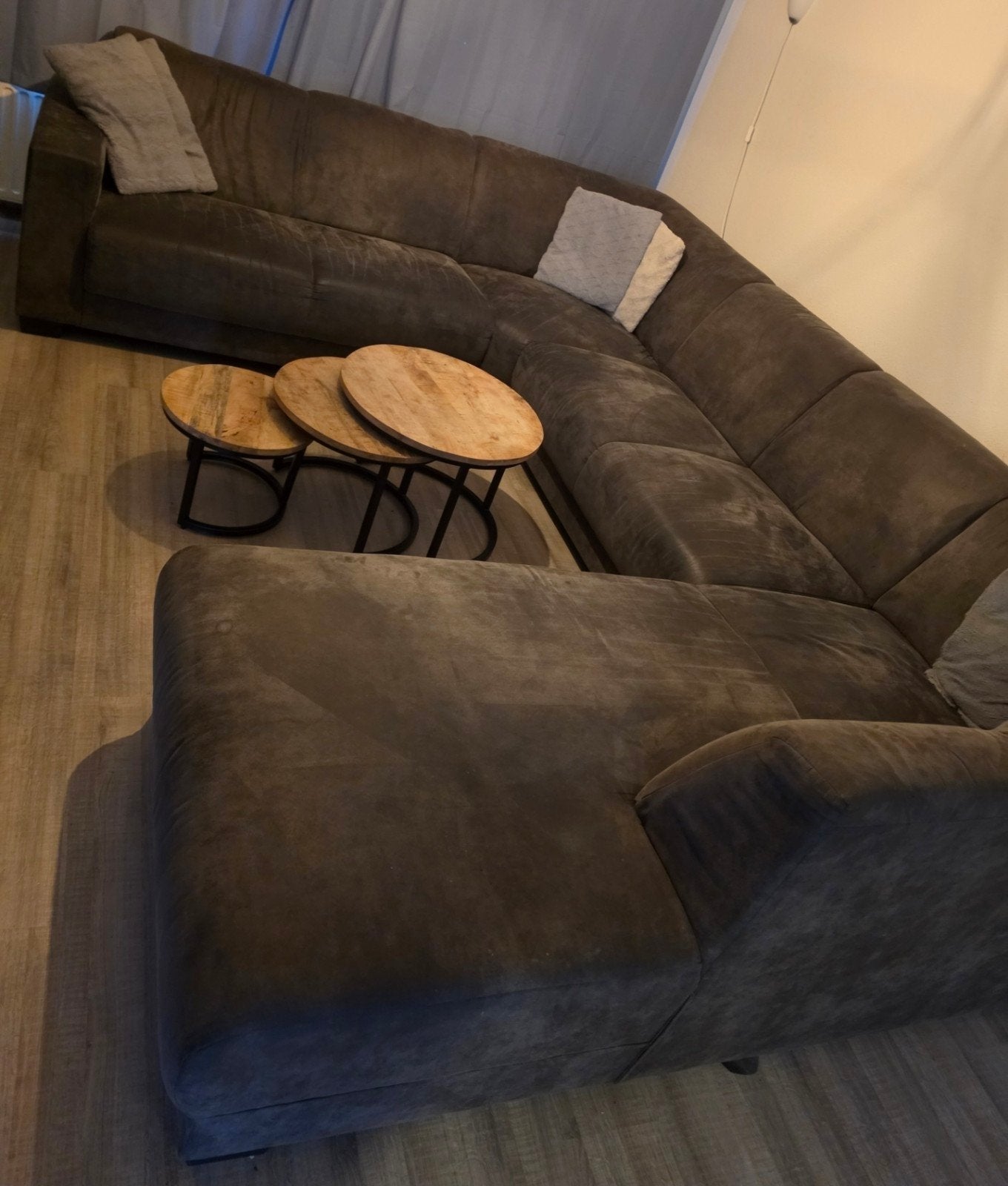 U-Bank van Leen Bakker - 6 jaar oud, Huis en Inrichting, Banken | Bankstellen, Ophalen, Gebruikt, Hoekbank, 300 cm of meer