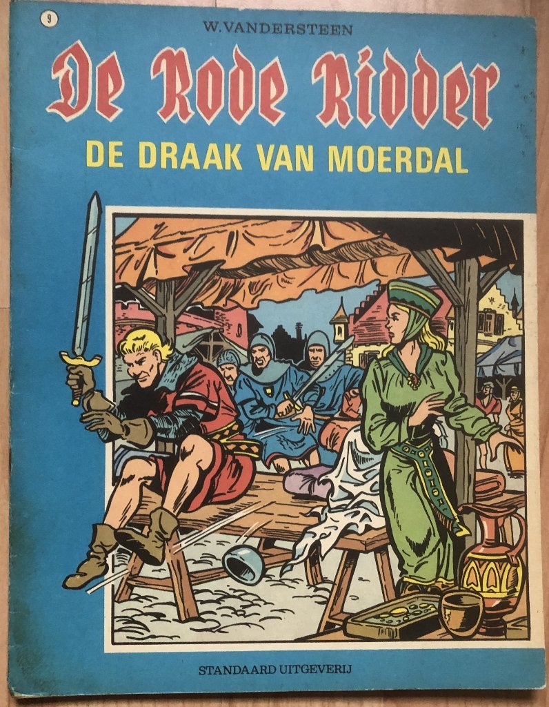 WILLY VANDERSTEEN - DE RODE RIDDER - DE DRAAK VAN, Eén stripboek, Ophalen of Verzenden, Zo goed als nieuw, Willy Vandersteen