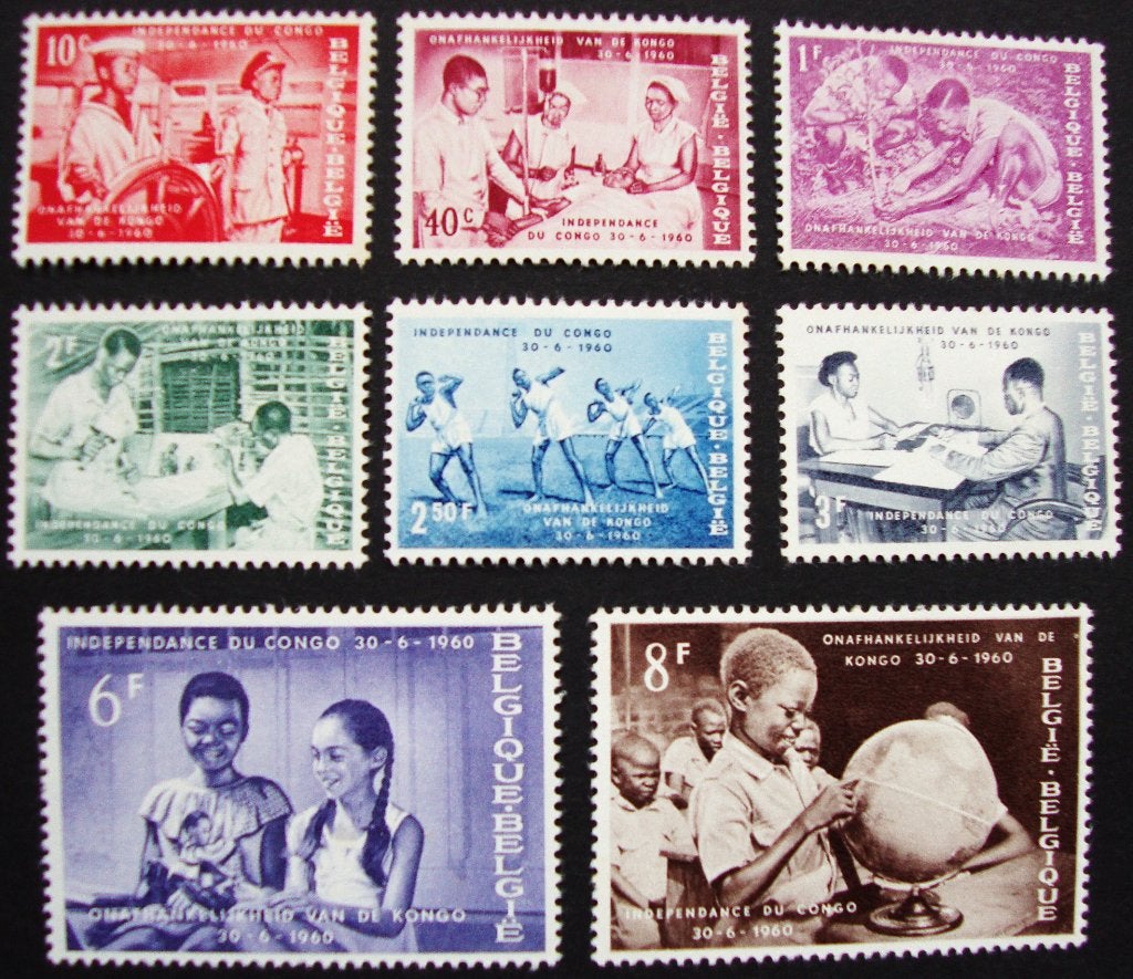 - 960 - serie België 1960, onafhankelijkheid Congo., Verzenden, Frankeerzegel, Zonder stempel, Postfris