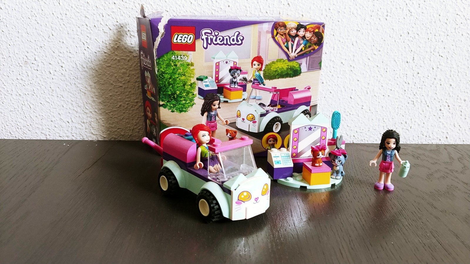 Kapsalon met auto, Lego, Ophalen of Verzenden, Zo goed als nieuw, Compleet