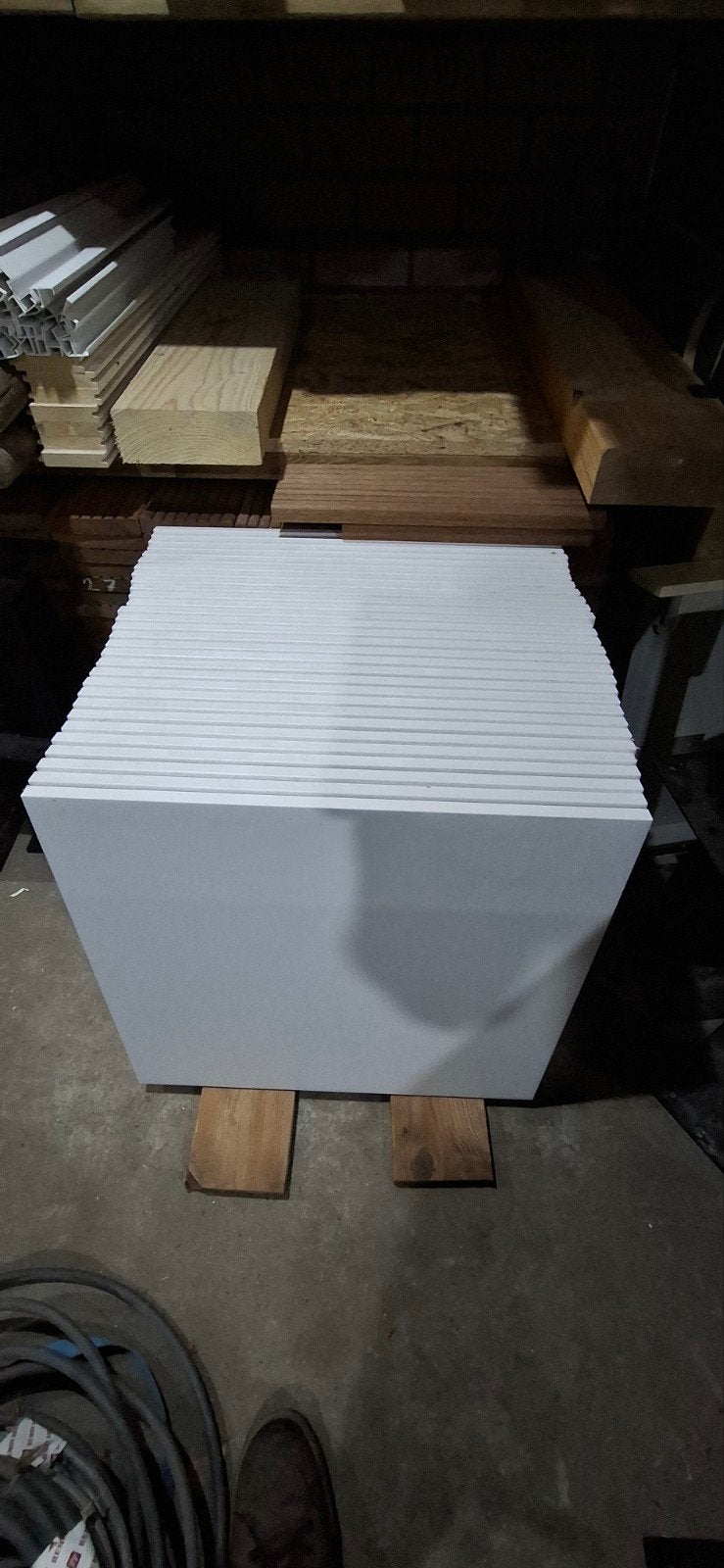 Witte meubelpanelen / spaanplaat schappen, Ophalen, Minder dan 25 mm, Nieuw, Plank