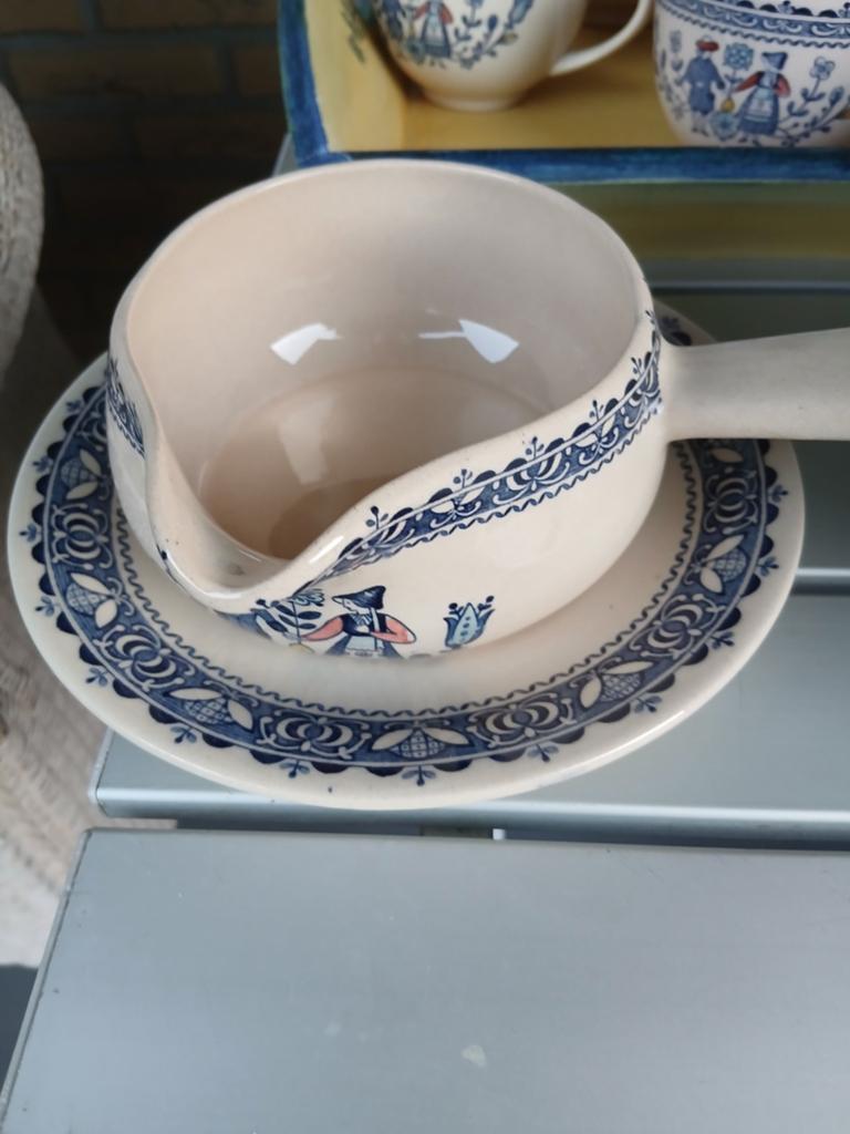Johnson bros head en flowers servies zie  beschrijving, Antiek en Kunst, Ophalen