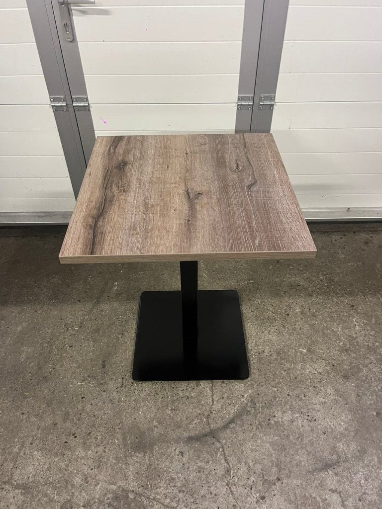 14 tafels bistro horeca restaurant tafeos 60x60 houtlook, Ophalen