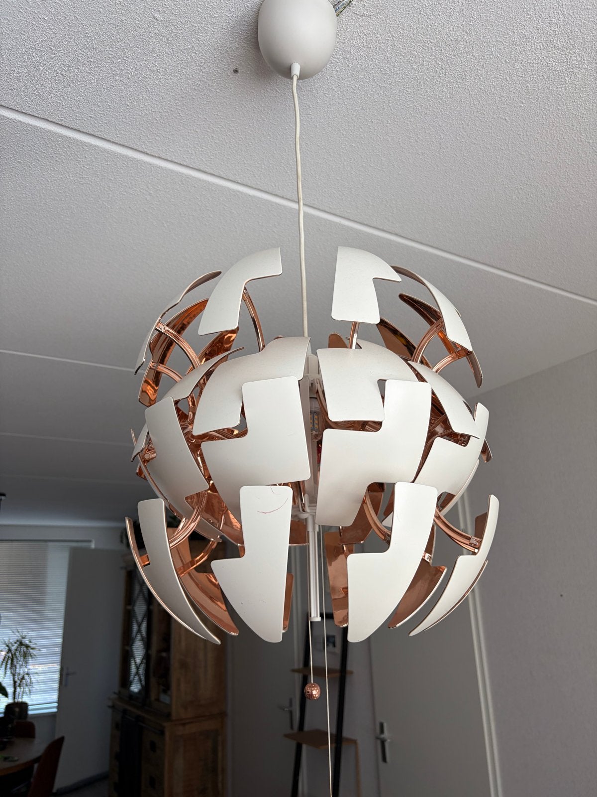 Mooie lamp met lichte krasjes - voor de liefhebber, Huis en Inrichting, Ophalen, Gebruikt, Metaal