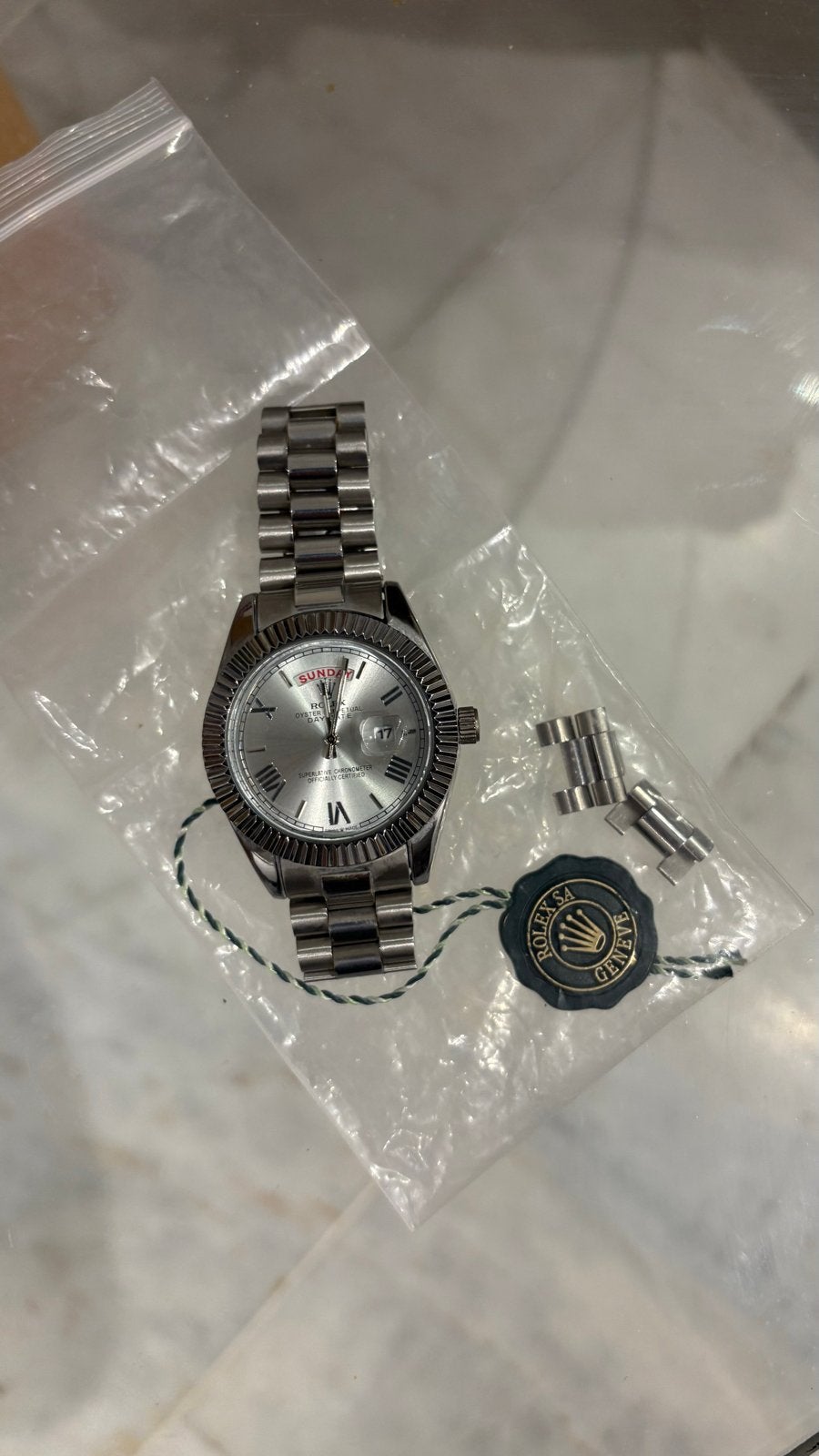 Rolex Day-Date - Nieuw (optioneel met doos), Polshorloge, Nieuw, Ophalen of Verzenden, Rolex