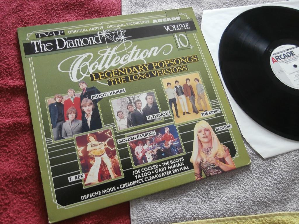 LP - Legendary Popsongs - Various Artists., Cd's en Dvd's, Vinyl | Verzamelalbums, Gebruikt, Pop, 12 inch, Ophalen of Verzenden