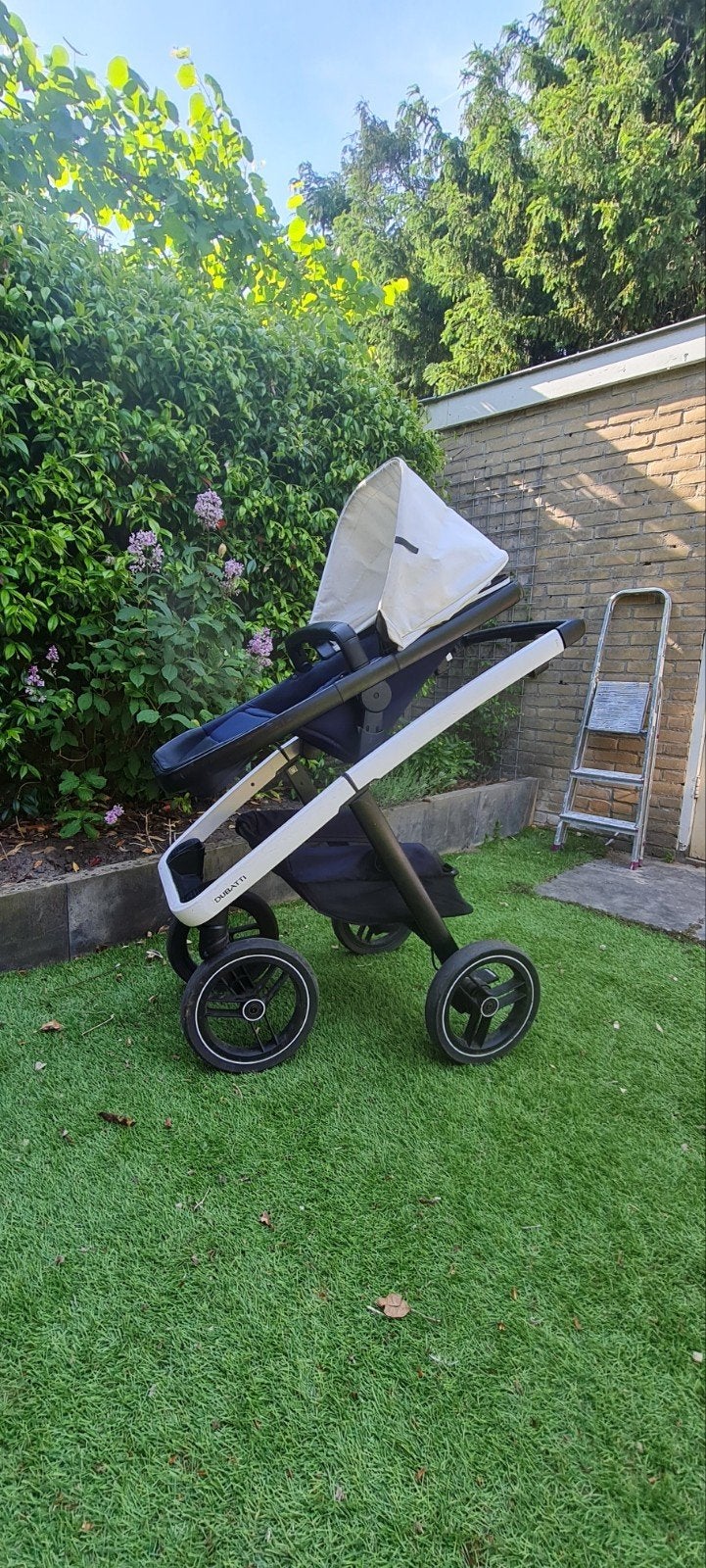 Dubatti two kinderwagen inclusief voetenzak en adapterset, Ophalen, Voetenzak