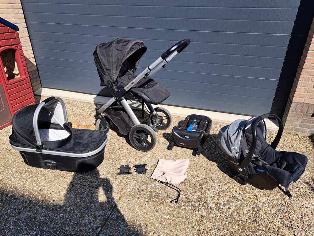 Mutsy Joie compleet + isofix base + maxicosi, Ophalen, Gebruikt, Combiwagen, Mutsy