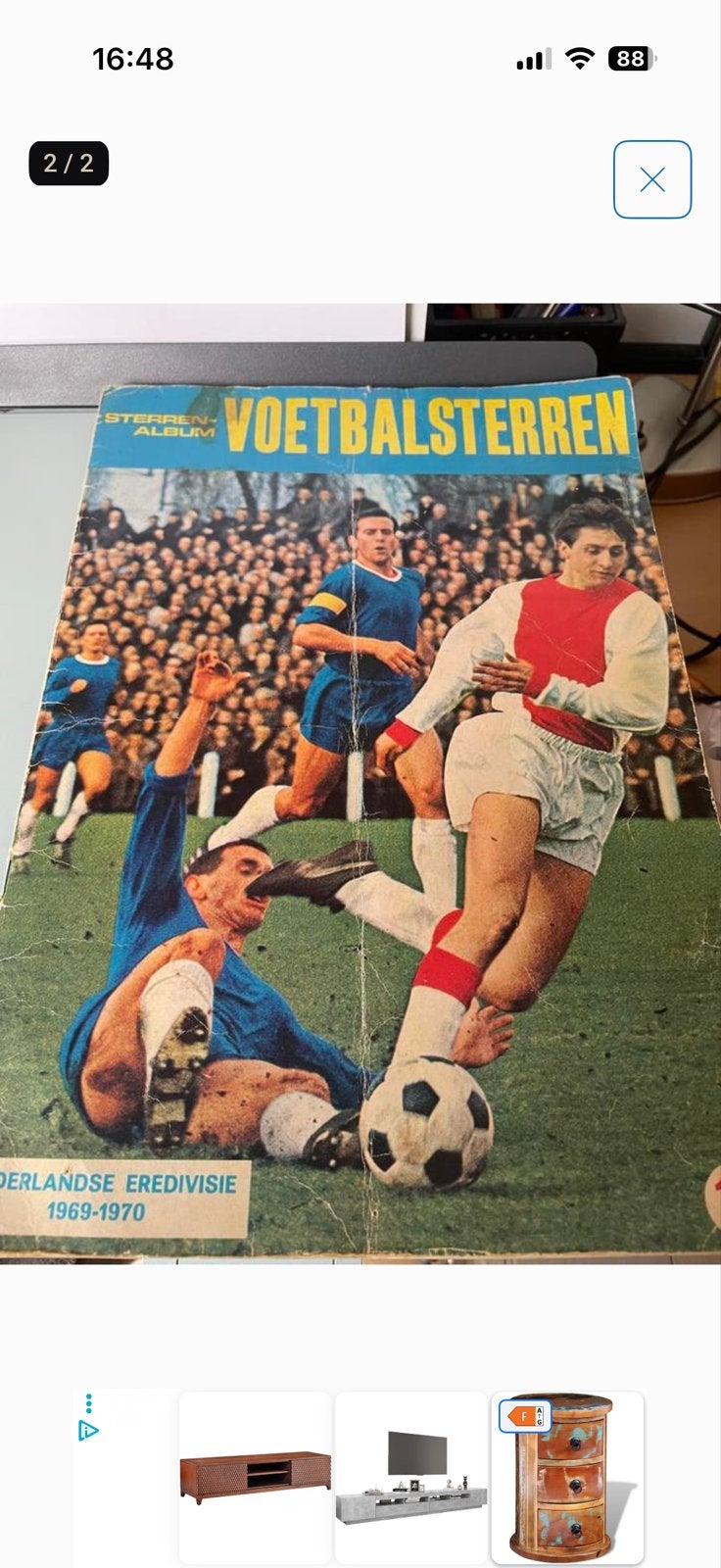 Voetbalsterren album 1969-1970 - Incompleet (zonder Cruijff), Ophalen, Gebruikt, Overige binnenlandse clubs, Boek of Tijdschrift