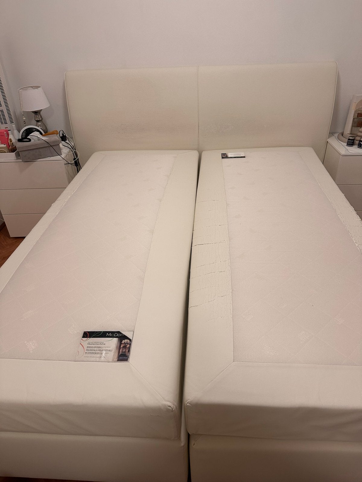 Foto 5 van Gebruikte boxspring 160x200 cm met hoofdbord