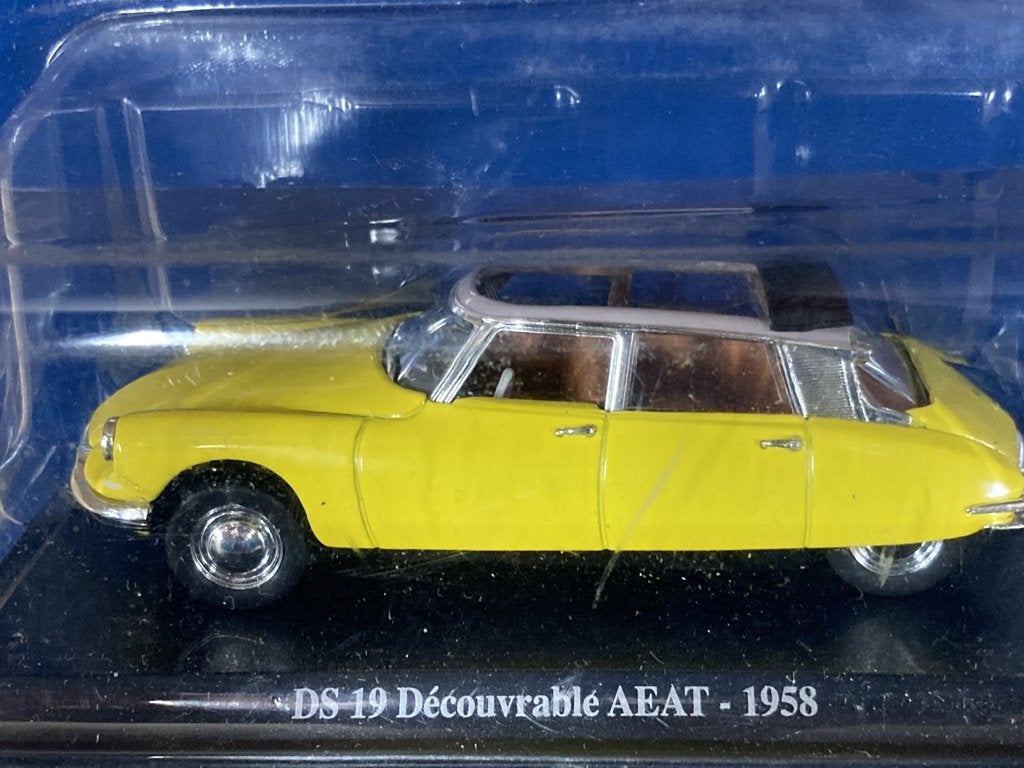 Citroen DS 19 1958 découvrable AEAT DS Coll. 1:43, Ophalen of Verzenden, Nieuw, Auto, Overige merken