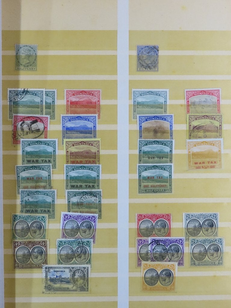 DOMINICA - KLASSIEK tot MODERN - (B273) - 1/2 -, Ophalen of Verzenden, Buitenland
