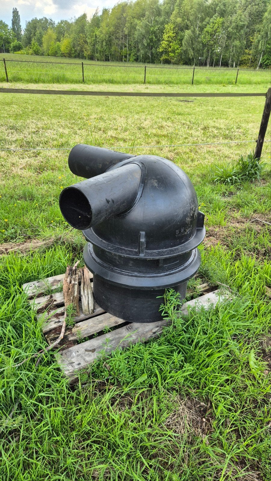 Kolk put riool mdpe put manhole, Ophalen