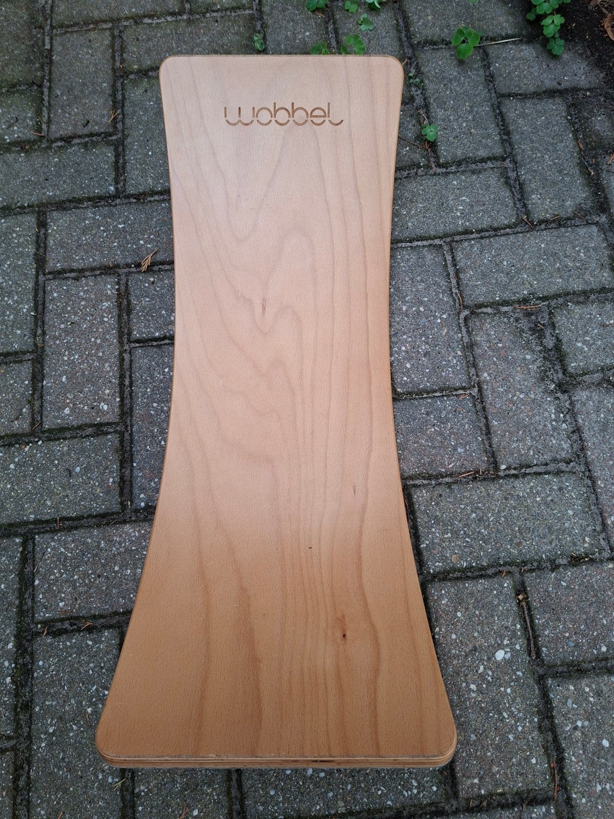 Wobbel Board - Natuurlijk Houten Balansbord, Ophalen, Zo goed als nieuw, Jongen of Meisje