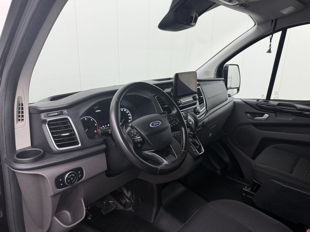 Ford Transit Custom 2.0TDCi 130PK Automaat Limited | Achterd, Auto's, Bestelauto's, Automaat, Stof, Gebruikt, 1650 kg