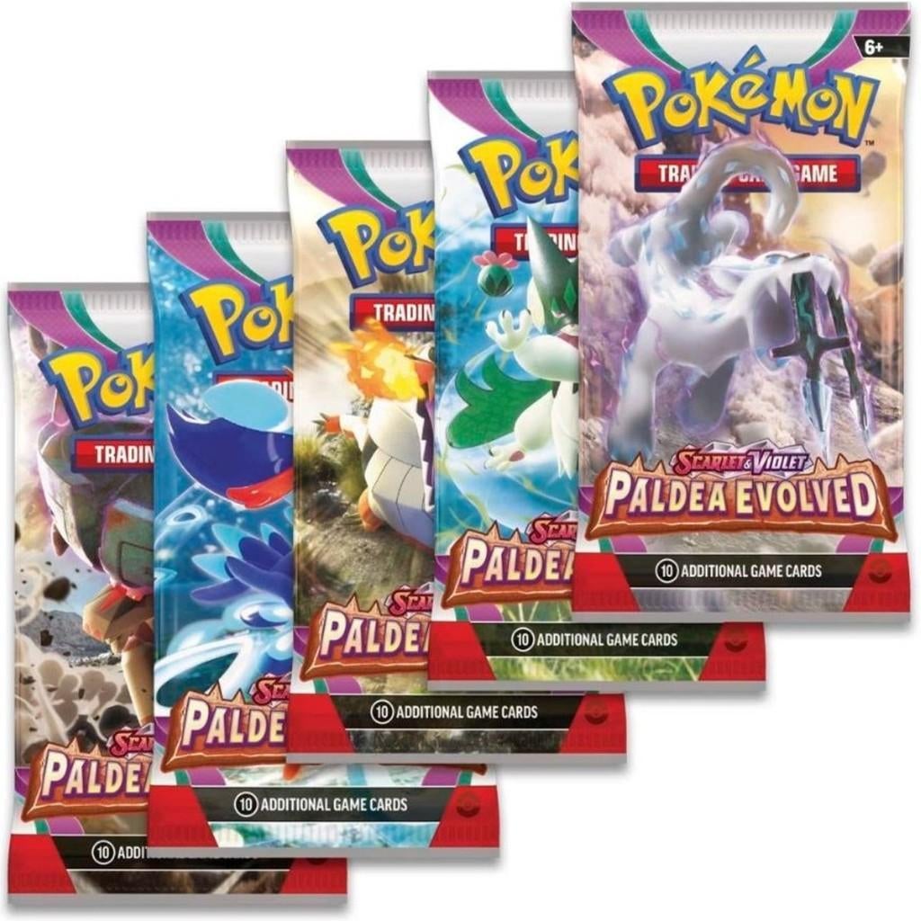 Pokémon Paldea Evolved Booster Box 36 Packs, Ophalen of Verzenden, Nieuw, Boosterbox, Foil