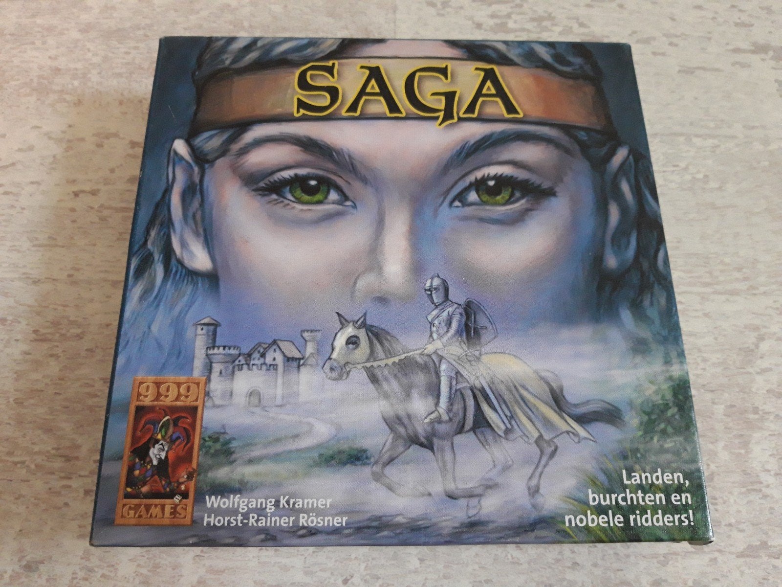 Mooi spel SAGA, Vijf spelers of meer, Ophalen of Verzenden, Zo goed als nieuw, 999 games