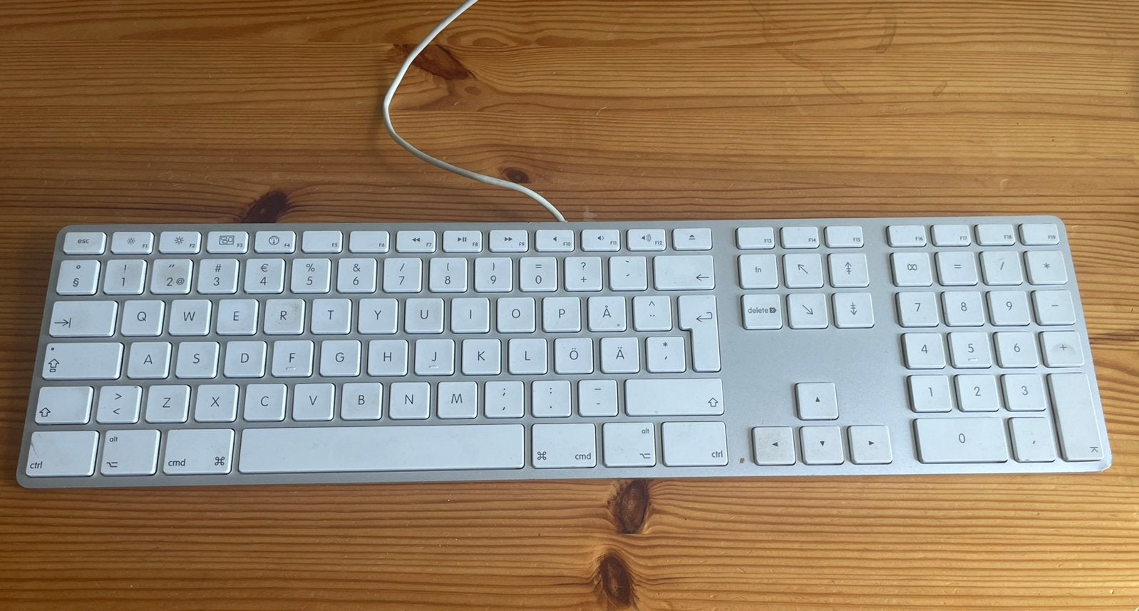 Apple toetsenbord Zweeds, Ophalen, Zo goed als nieuw