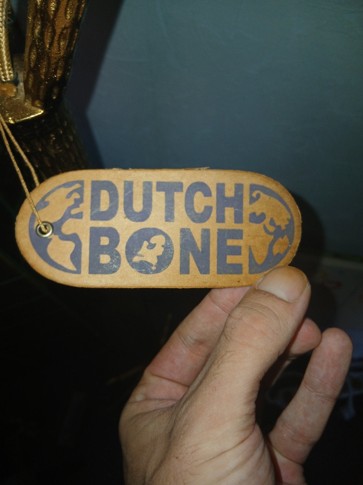 Bijzondere vloerlamp 'Dutch Bone' met dierenpoot, Antiek en Kunst, Ophalen