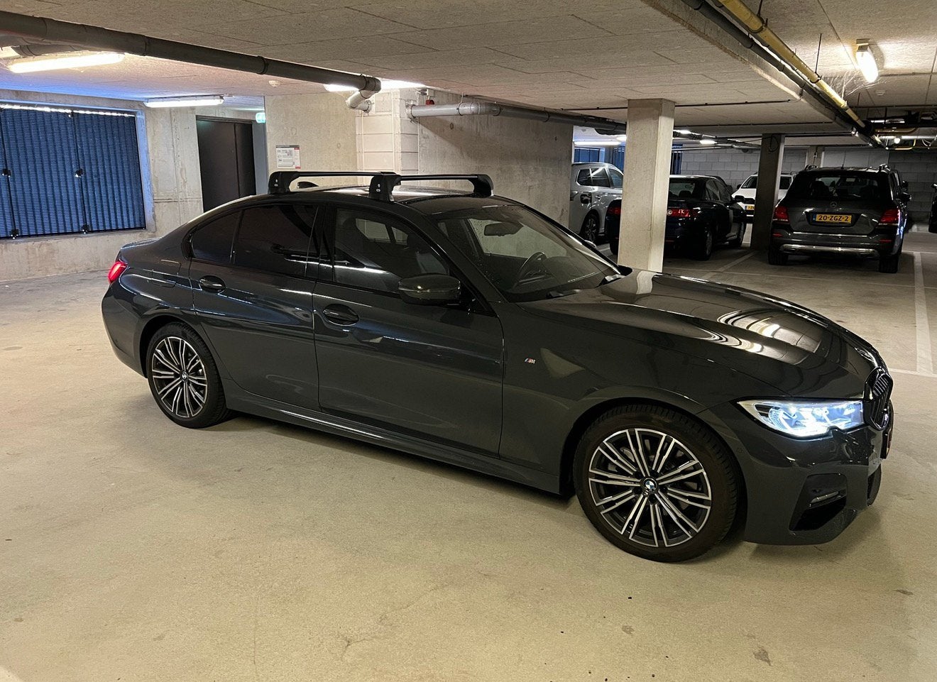 Dakkoffer CAM 431  incl. Dakdragers voor BMW 3 serie, Ophalen, Zo goed als nieuw
