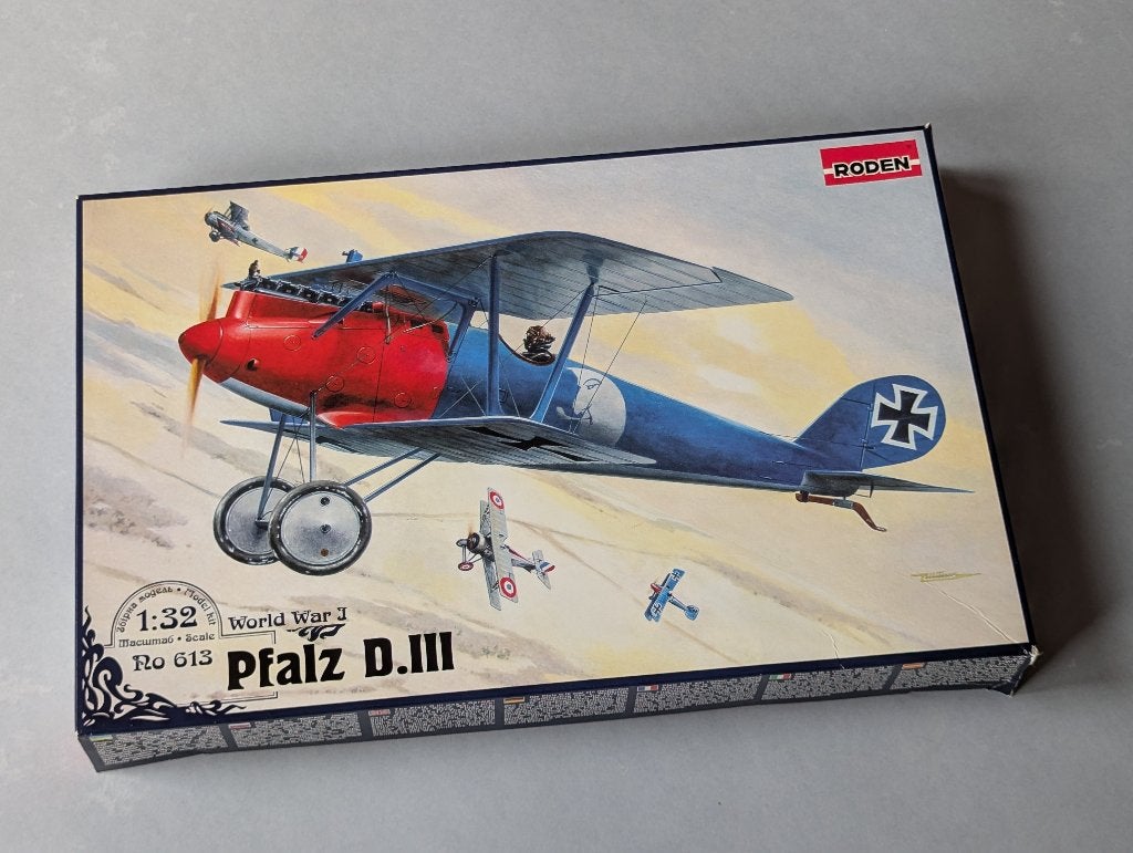 Roden 1/32 Pfalz D.iii, Overige merken, Nieuw, Ophalen of Verzenden, Groter dan 1:72