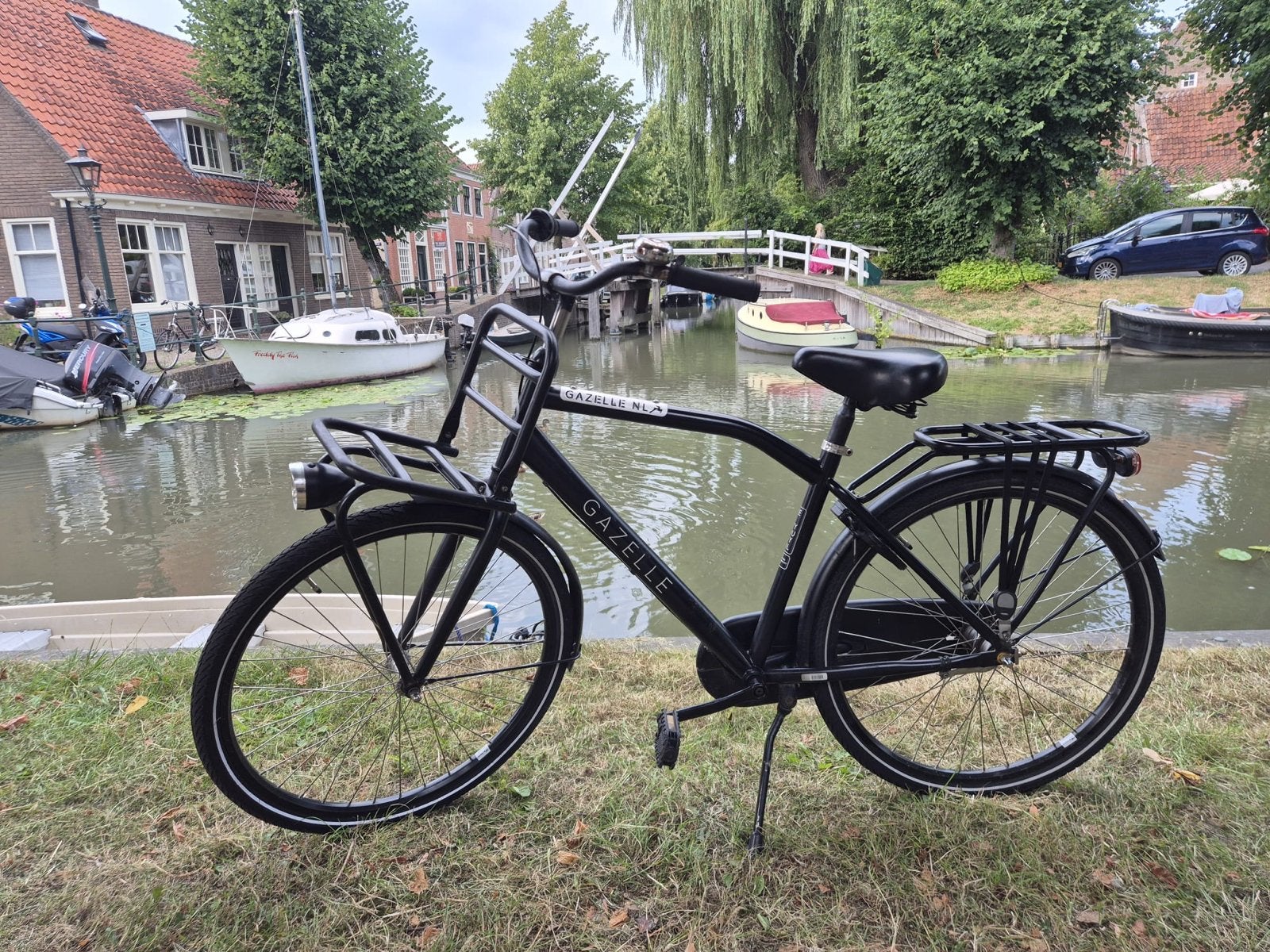 Gazelle NL Transportfiets heavy duty nl 26 inch kinderfiets, Fietsen en Brommers, Fietsen | Jongens, Terugtraprem, Gebruikt, Versnellingen