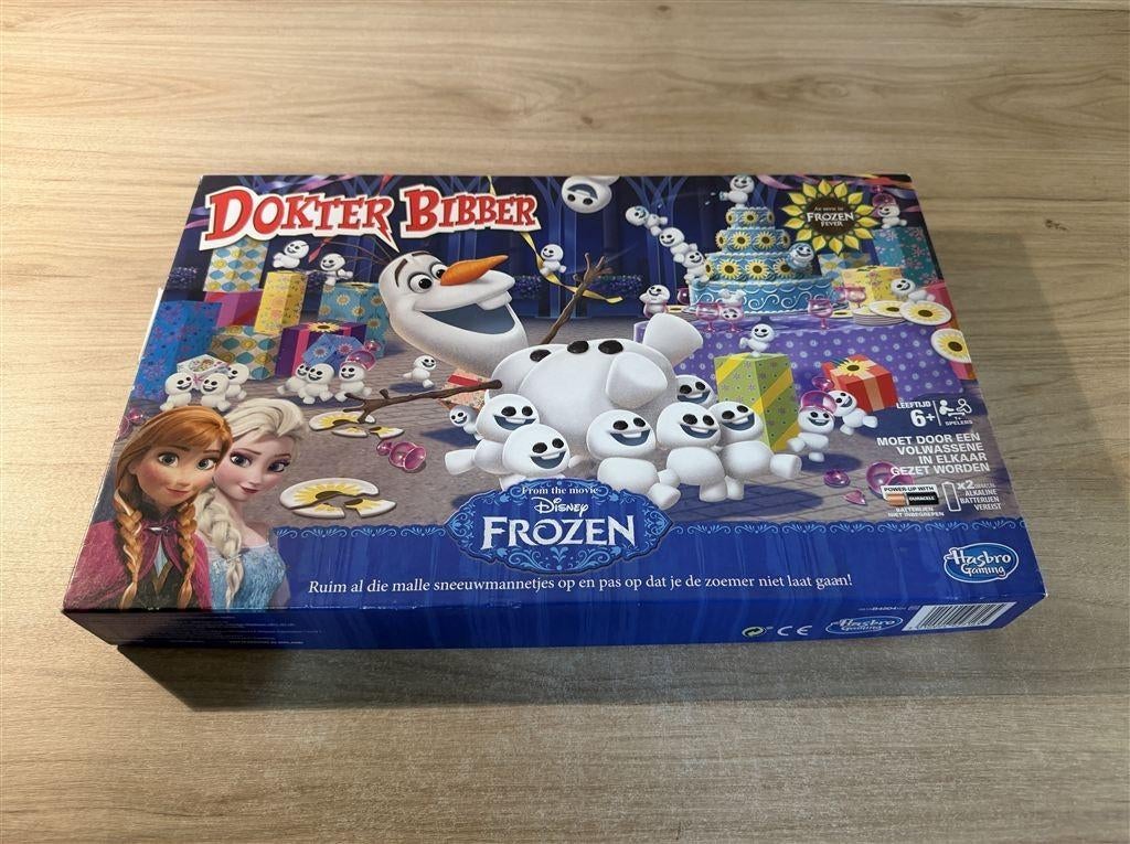 dokter bibber disney frozen - s6958, Hobby en Vrije tijd, Gezelschapsspellen | Bordspellen, Verzenden, Zo goed als nieuw