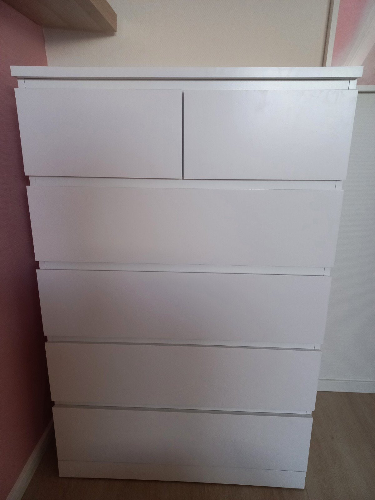 Ikea Malm ladekast met 6 laden - Zo goed als nieuw, Ophalen, Overige materialen, 5 laden of meer, 100 tot 150 cm