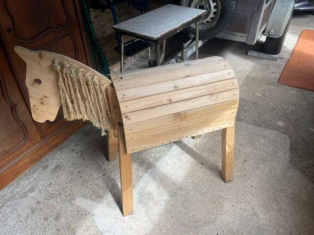Houten hobby paard, Ophalen, Gebruikt, Overige typen