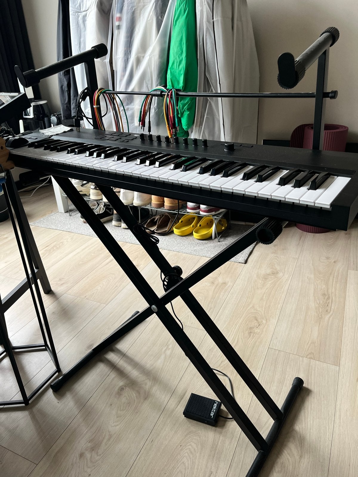 Native Instruments Komplete Kontrol A61 met standaarden, Muziek en Instrumenten, Keyboards, Overige merken, 61 toetsen, Ophalen of Verzenden