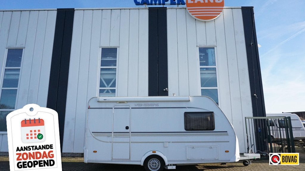 Weinsberg CaraOne 420 QD MOVER + LUIFEL, Overige merken, Dwarsbed, Bedrijf, Luifel