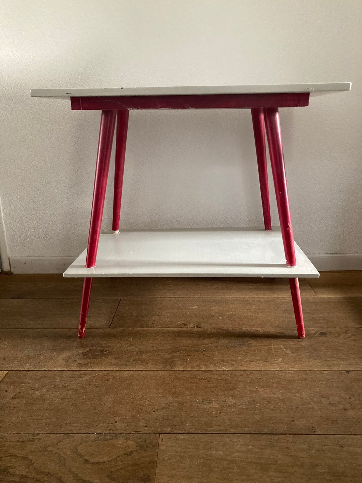 Retro vintage jaren ‘60/‘70 sidetable/ theetafel, Ophalen, Huis en Inrichting
